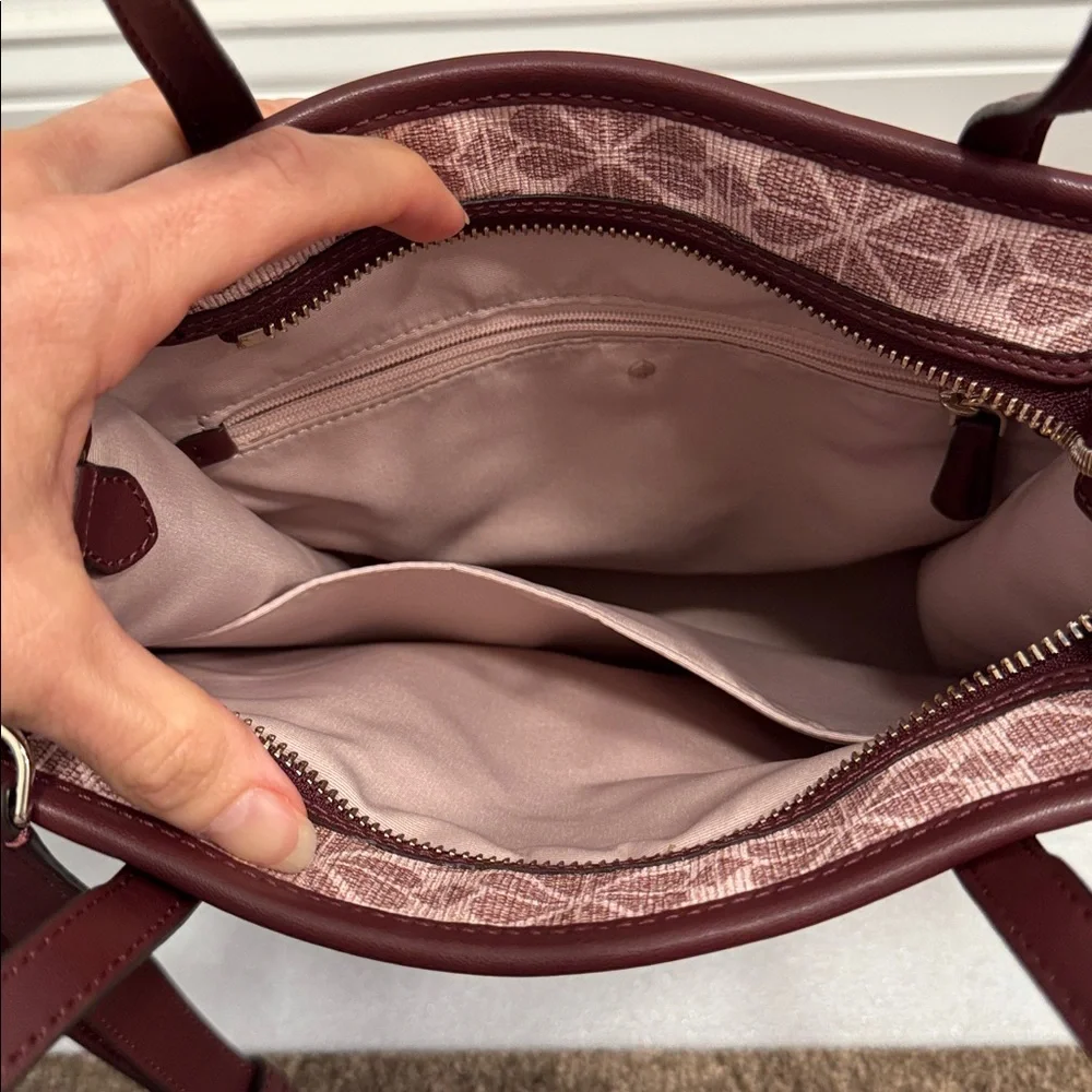 Kate Spade Spade Flower Coated Canvas Rowan Medium North South Tote bag - Picture 8 of 8